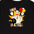thumbnail image 4 of Inktastic Cute Bowling Pin 4th Birthday Boys or Girls Long Sleeve Toddler T-Shirt, 4 of 5