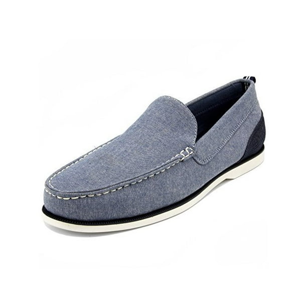 Nautica Nautica Mens MINTER Closed Toe Slip On Shoes, Chambray, Size