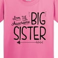 thumbnail image 4 of Inktastic I'm the Awesome Big Sister Youth T-Shirt, 4 of 5