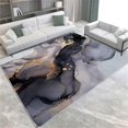 thumbnail image 1 of Gray Area Rug Teen Boys Girls Carpet Marble Gold Texture 3D Printed Large Carpet Living Room Bedroom Decor Mat Home Non-Slip Floor Polyester Rug 6x9ft, 1 of 8