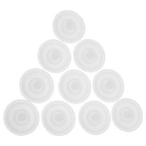 EXHUMKY Silicone Water Bottle Lid Plug White Spill Proof Stopper Replacement for Tumblers