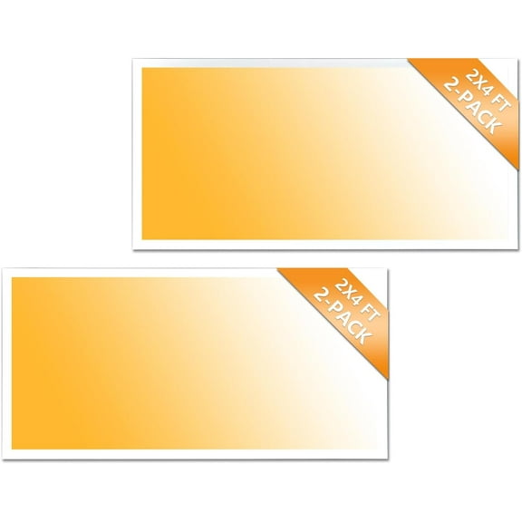 2 Pack 2x4 FT LED Flat Panel Light 5000K-4000K-3000K & 0-10V Dimmable, 30W-40W-50W Selectable, Drop Ceiling Lights 24x48 inch for Office, ETL Listed, 100-277V