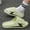 Green, variant on Men's Fashion Soft Summer Beach Shoes Soft, Resilient, Thick Sole, Open Toe, Men's Indoor and Outdoor Slippers, Comfortable EVA Material, Suitable Shower, Cloud Slide, Cushioned Slippers