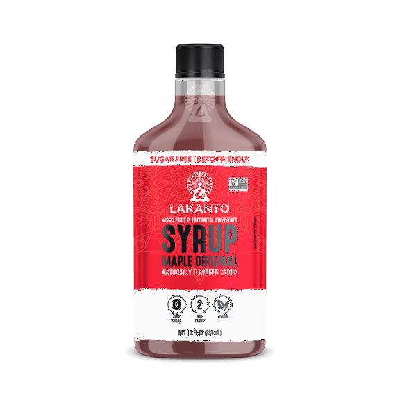 Lakanto Sugar-Free Keto Maple Flavored Syrup, 14 fl oz