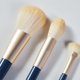 thumbnail image 5 of Brocha de maquillaje profesional, 12 brochas de maquillaje, crema en polvo líquido, base para mezclar, corrector, brocha para cara y ojos, Star Sport, 12 brochas desnudas + paquete envolvente Star Sport ER, 5 of 5