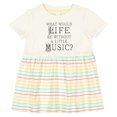 thumbnail image 3 of Inktastic Music Lover Musician Quote Girls Baby Dress, 3 of 5