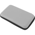 thumbnail image 1 of HUGFEGWE Étui de Transport pour Console de Jeu, Coque Rigide Portable de Voyage pour New 3DS TG, pour New 2DS TG, pour New 3DS TG, pour 3DS TG, pour 3DS LL avec 8 Emplacements de Jeu Poche Intérieure (Argent) CA919-109735, 1 of 9