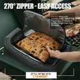 thumbnail image 5 of LWVITH Insulated BBQ Meat Resting Bag, Leak-Proof Thermal Blanket for Grilling, Large Capacity Food Grade Cooler Bag for Picnic Camping Tailgating, Portable Foldable Carry Outdoor Party Supply, 5 of 6