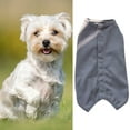 thumbnail image 1 of CBFFDC Vêtements de Récupération pour Animaux Fermeture à Boutons Vêtements de Récupération pour Animaux Doux Confortables Imprimé Rayé Vêtements de Réhabilitation Protecteurs, 1 of 6
