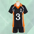 thumbnail image 1 of 9 estilos Haikyuu Cosplay disfraz Anime Karasuno escuela secundaria voleibol Club Hinata Shyouyou Kageyama ropa deportiva Jerseys UniformXXL Gao Jinjia LED, 1 of 2