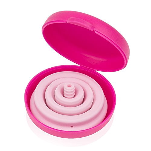 Intimina Lily Compact Size Small Menstrual with Flat-fold Compact Design