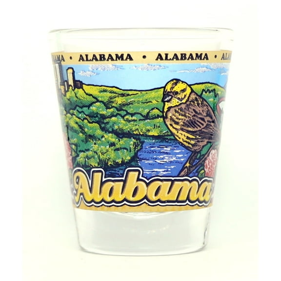 Alabama WrapAround Shot Glass