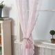 thumbnail image 5 of Cortina transparente de encaje, gasa de red floral, cortina para puerta, ventana, hilo de tul, proyección decorativa para balcón, dormitorio Inevent HA7692-02B, 5 of 7