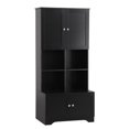 RONSHIN Tall Bathroom Storage Narrow Storage Unit With