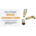thumbnail image 4 of Flame King Propane 12-ft Quick Connect Hose Adapter for Blackstone & Flame King Griddle, 4 of 7
