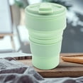 thumbnail image 4 of Taza de café portátil Taza plegable resistente al calor para accesorios de viaje de oficina JShteea Libre de BPA, 4 of 8