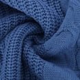 thumbnail image 6 of LOVZFMLL Sweaters for Women V-Neck Ribbed Pullover Solid Color Casual Basic Everyday Relaxed Fit Tops Warm Fall Winter Clothes, 6 of 9