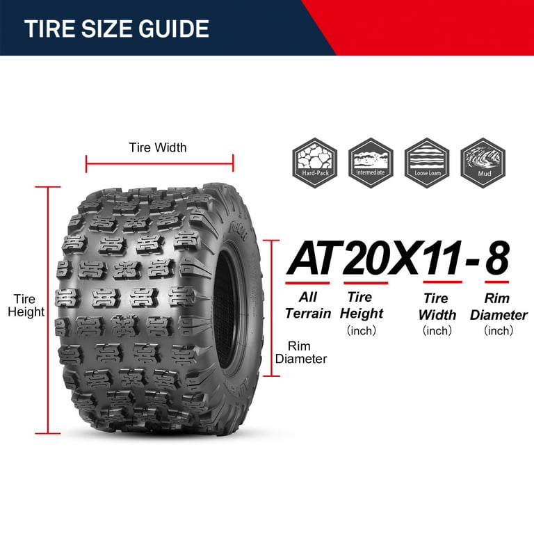 21x7-8 ATV / Go-Kart Tire - Version 43