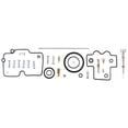 thumbnail image 4 of All Balls Racing Carburetor Rebuild Kit 26-1457 Compatible With/Replacement For Honda CRF250X 2004-2006, 4 of 4