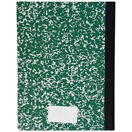 School Smart 085312 Sewn & Taped Quad Ruled Composition Book - 100 Leaves, 200 Sheets