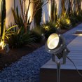 thumbnail image 3 of C Cattleya 6-Pack 11in Outdoor LED Landscape Spotlight with Ground Stakes for Garden Pathway and Courtyard, 3 of 8