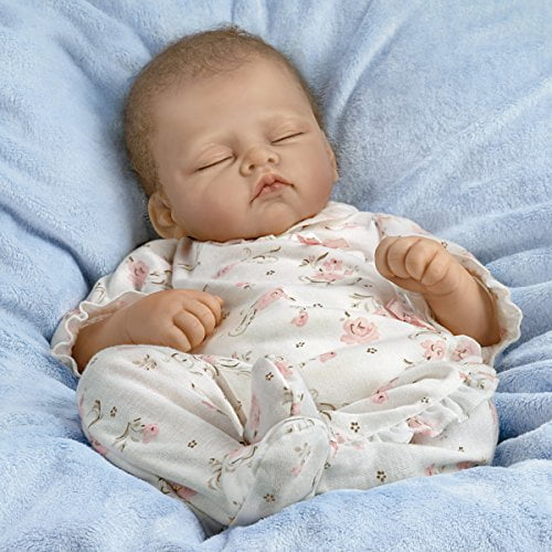 breathing baby doll with heartbeat