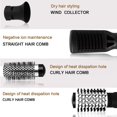 thumbnail image 4 of Un conjunto de peine multifuncional para alisar el cabello, rizar el cabello liso, de doble uso, no invasivo, que gira automáticamente, peine de aire caliente, rizador de ondas grandes, 4 of 5