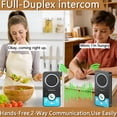 thumbnail image 4 of UHAXZ Elderly Intercom System, Full Duplex Talk, Wireless, Portable, 2-pack, 4 of 9