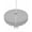 Gray, variant on nqOlkjepod Purple Outdoor Tablecloth with Umbrella Hole & Zipper, Modern Pure Lavender Purple Round Table Cover 54 Inch, Dining Waterproof Table Cloth Protector for Patio/Party/Picnic