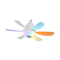 thumbnail image 4 of koolsoo Ceiling Fan Light with Remote Adjustable Speed Fan Light for Cafe Garage Bar Colorful, 4 of 9