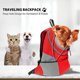 thumbnail image 2 of Mochila para perros Bolsa para perros Bolsa para perros Bolsa para mascotas S/xl Naranja. Afortunado Sencillez, 2 of 5