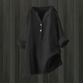 thumbnail image 4 of Summer Tops, Womens Tops, Stylish Women Blouses Casual Loose Long Sleeve Button Down Shirts for Everyday Wear, 4 of 5