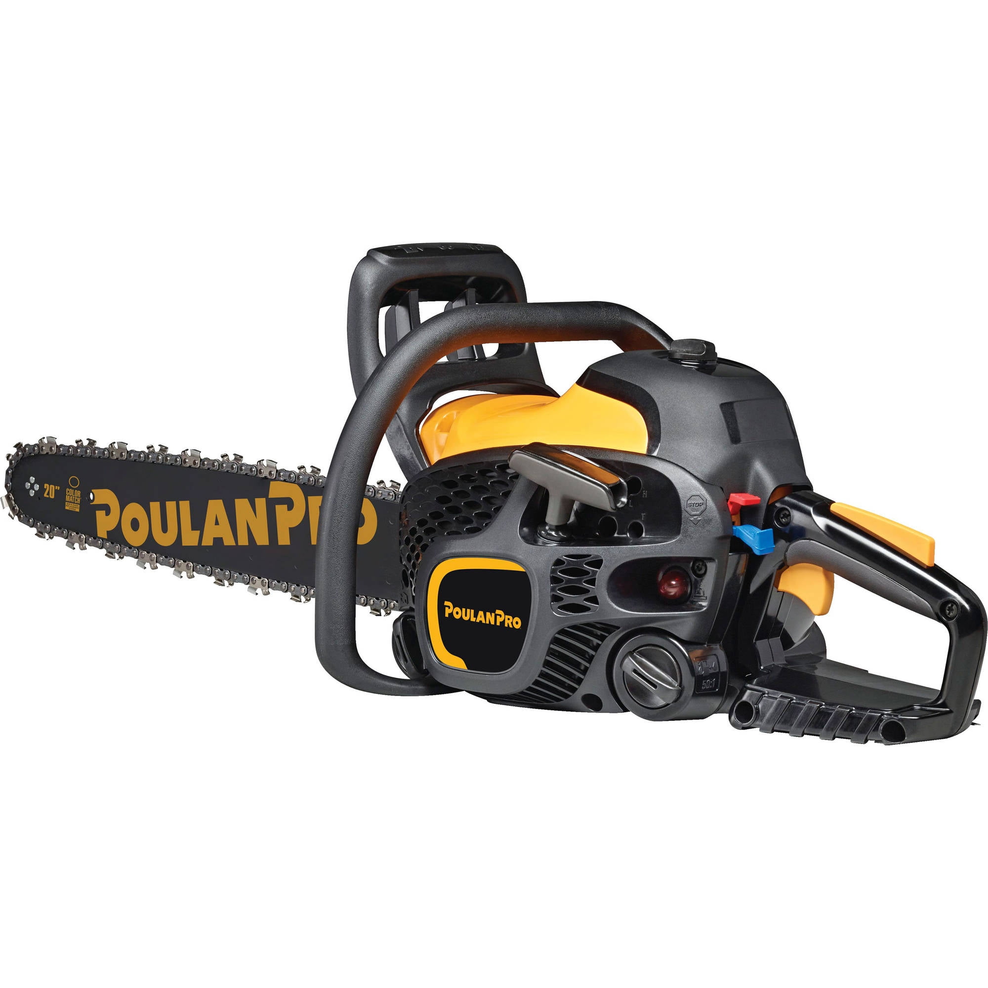 Poulan Pro 20 inch 50cc Two Cycle Gas Engine Chainsaw Walmart