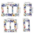thumbnail image 2 of Yayeee Rocker Switch Wall Plate 1-Gang 4.6"x2.9" Home Decorative Outlet Cover, Watercolor Butterfly Pattern, 2 of 6
