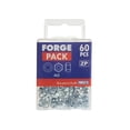 thumbnail image 2 of Forgefix Hexagonal Nuts With Nylon Inserts, Zp, 2 of 3