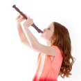 thumbnail image 1 of OUNONA Brown ABS 8 Hole Beginner Clarinet Wind Instrument Professional Practice Recorder for Students, 1 of 8