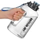 thumbnail image 1 of 2026 Water Bottle with Time Markings, BOTTLED JOY 1.5 Litre Sports Water Bottle with Handle Leakproof Reusable & BPA Free, Flip Cap with Cleaning, 1 of 5