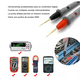 thumbnail image 2 of Kit Punta Multimetro Digital Prueba Cable Universal 20amp Malubero  Gris, Rojo, 2 of 4