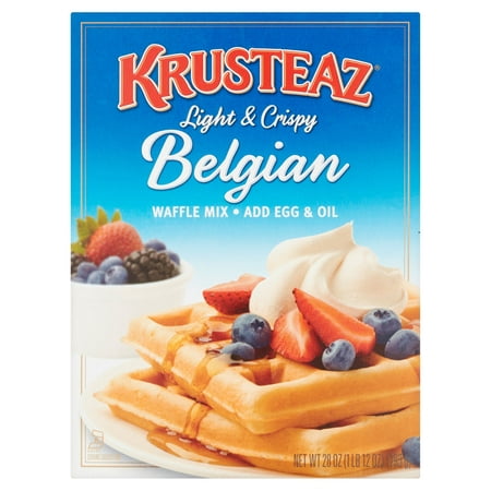 Krusteaz Belgian Waffle Mix, 28 oz - Walmart.com