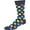 Blue, variant on Sierra Socks Men Cotton Polka Dot Crew Socks M011619