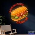 thumbnail image 2 of Handmadetneonsign Vietnamese Banh Mi Neon Sign, Banh Mi Food Neon Light, Restaurant Wall Decor, Kitchen Decor 133728, 2 of 5