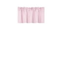 thumbnail image 4 of Rs9 1-Piece Pink Swag Straight Insulated Foam Lined Blackout Rod Pocket Window Valance 38"Wx 18"L, 4 of 5
