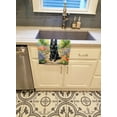 thumbnail image 2 of Belgian Sheepdog Spring Path Kitchen Towel, 2 of 6