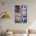 thumbnail image 3 of Art Remedy Layers Of Depth Framed Abstract Shapes 1 Piece Canvas Wall Art, 25" x 37", Black Frame, 3 of 7