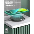 thumbnail image 6 of i-Blason Ares Series Designed iPhone 12 Mini Case 5.4 inch (2020 Release), Dual Layer Rugged Clear Bumper Case for iPhone 12 Mini with Built-in Screen Protector (MintGreen), 6 of 7