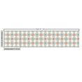 thumbnail image 3 of Ambesonne Abstract Fabric by the Yard Upholstery, Retro Colorful Rounds Art, 5 Yards, Seafoam Orange and Pink, 3 of 5