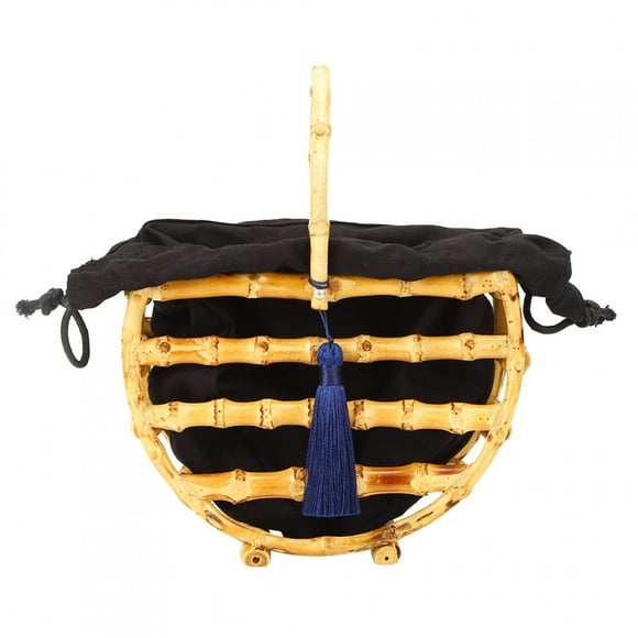 Bamboo Bag, Hand-made Wear-resistant Beach Bag, Girls For Women