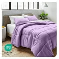 thumbnail image 6 of Comforter Set - Extra Long Size - Ultra-Soft - Goose Down Alternative - Premium 1800 Series - All Season Warmth (Twin/Twin XL, Lavender), 6 of 6