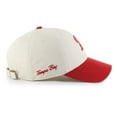 thumbnail image 3 of Men's '47 Cream/Red Tampa Bay Buccaneers Fairfield MVP Throwback Adjustable Hat, 3 of 5