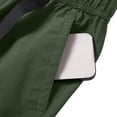 thumbnail image 6 of DDAPJ pyju 2026 Fashion Cargo Shorts Men's Adjustable Buckle Waistband Shorts Summer Casual Hiking Work Shorts with Pockets Green XXXXL, 6 of 8